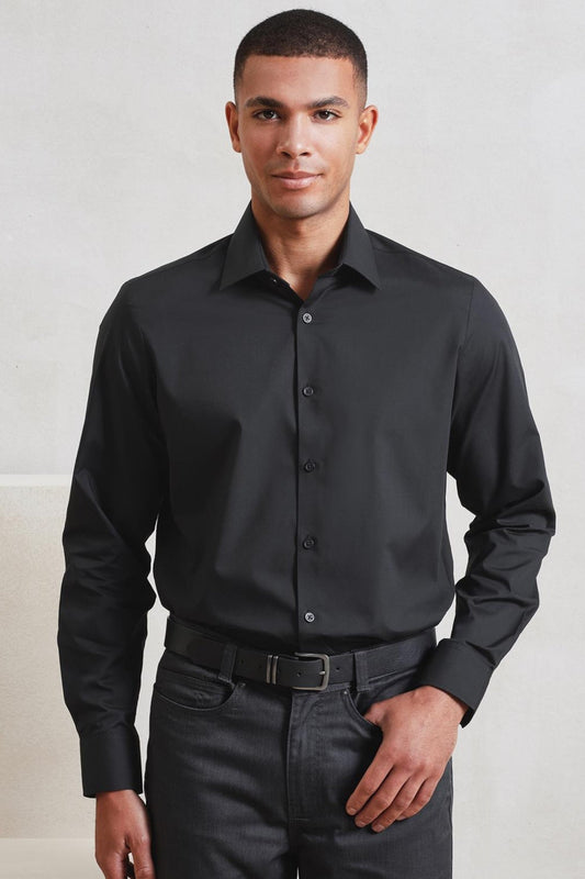 Chemise popeline RECYCLIGHT Ã manches longues pour homme