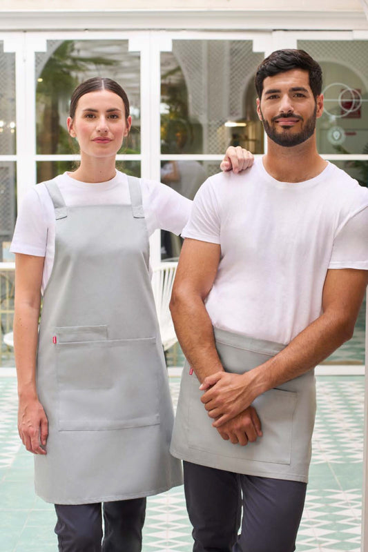 NOUGAT – Latz-Kochschürze aus Bio-Baumwolle – personalisiert