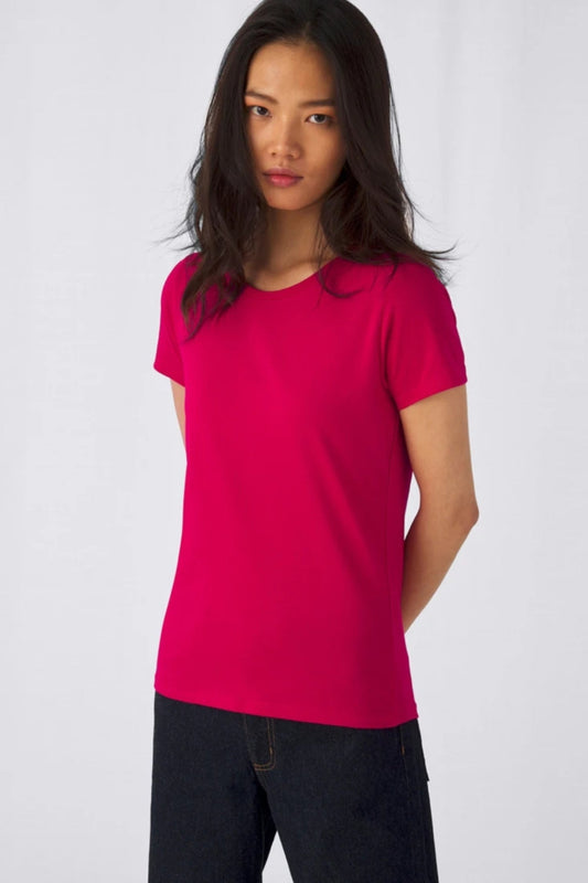 Damen-T-Shirt – B&C – E190 – 190 g/m²