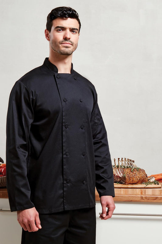 Veste de Chef Cuisinier Manches Longues Coolchecker®